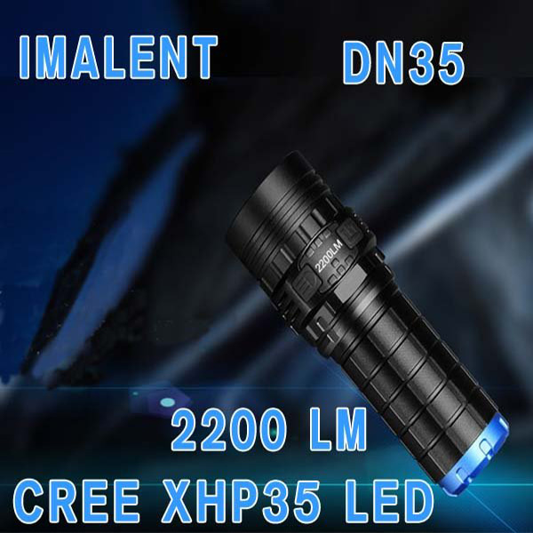 IMALENT DN35 2200루멘 LED 전술 라이트 이몰렌트
