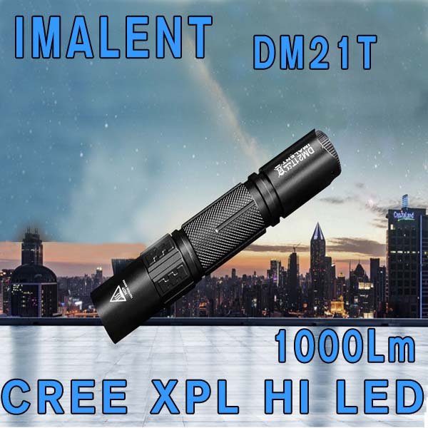 IMALENT DM21T 1000루멘 LED 전술 라이트 이몰렌트