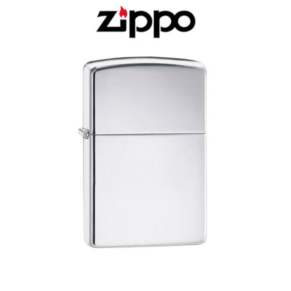 ZIPPO 지포 라이터 250 하이 폴리쉬 크롬 유광 라이타