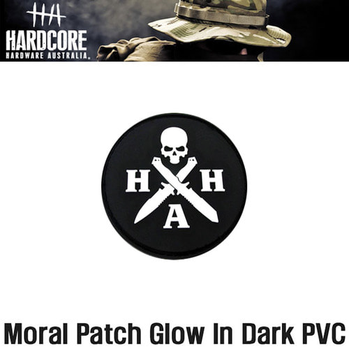 하드코어 패치 Moral Patch Glow In Dark PVC