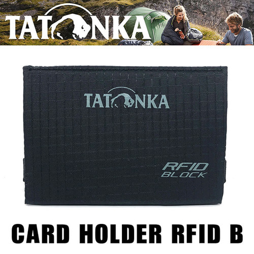 타톤카 2017 카드 홀더 RFID B 블랙 여권 카드 지갑
