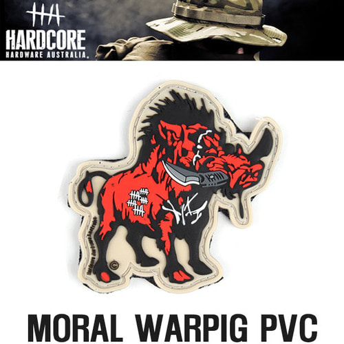 하드코어 패치 05 Moral Patch War Pig PVC