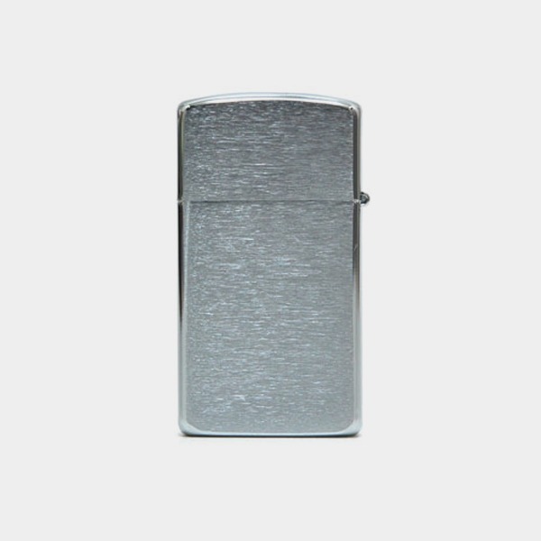 ZIPPO 지포 라이터 1600 크롬 무광소 오일라이타 담배