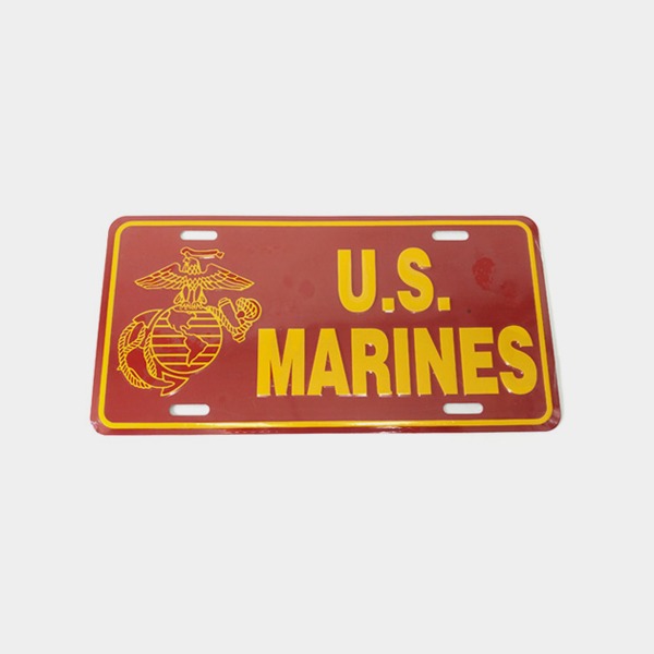 ROTHCO 로스코 1370 US Marines License Plate 장식용