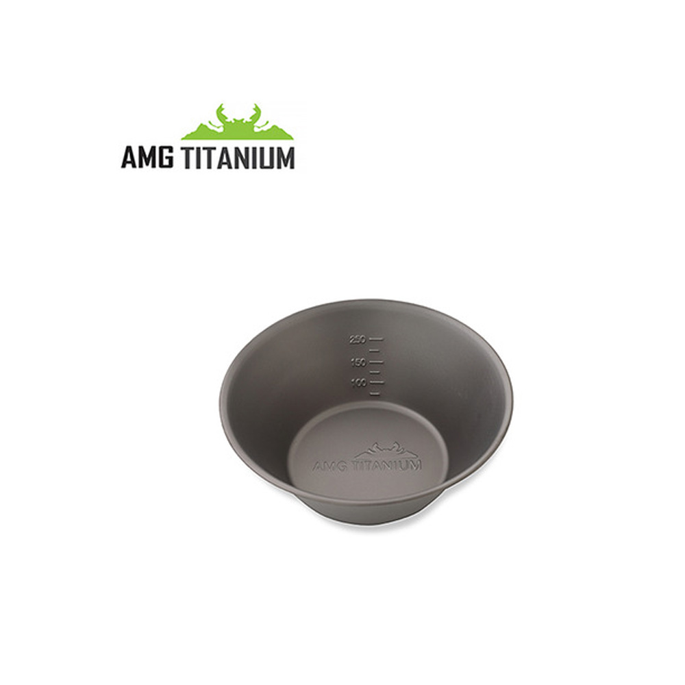 AMG 티타늄 폴딩 시에라컵 370ml 백패킹컵