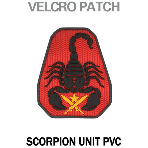 밀스펙몽키 벨크로 패치 M0152 Scorpion Unit PVC