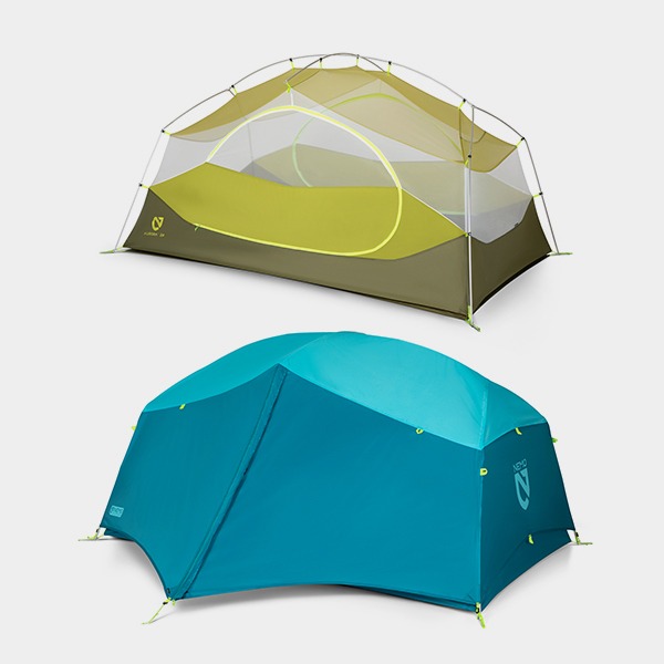 니모 오로라 3P&amp;풋프린트 3인용 돔 텐트 캠핑 백패킹