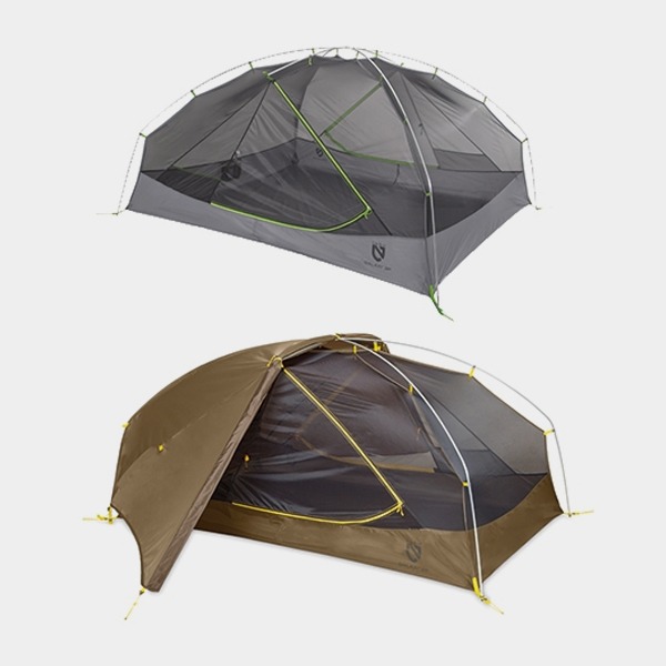 니모 뉴 갤럭시 2P&amp;풋프린트 2인용 돔 텐트 캠핑 낚시