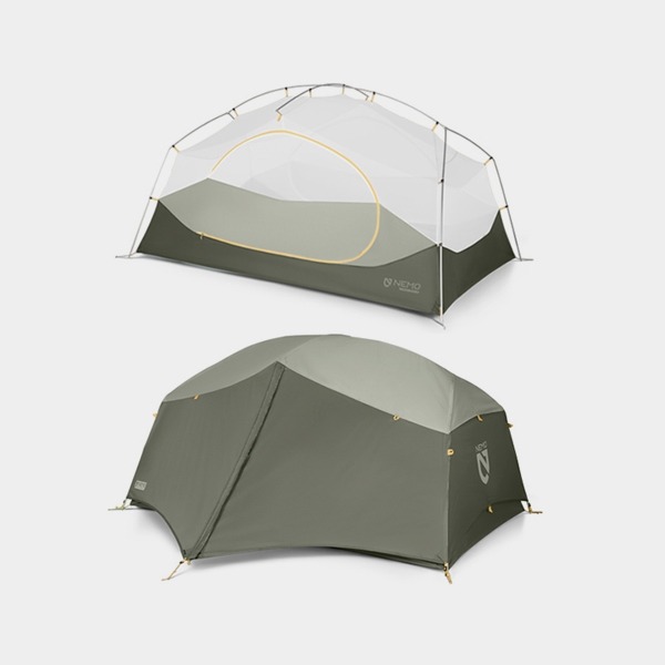 니모 오로라 릿지 3P&amp;풋프린트 3인용 돔텐트 4계절 텐트 캠핑 백패킹